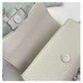 Women’s PU Leather Handbag 2607 | Stylish Ladies Shoulder & Crossbody Bag with Chain Strap & Pendant | Party Casual Mini Bag for women. 
