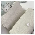 Women’s PU Leather Handbag 2607 | Stylish Ladies Shoulder & Crossbody Bag with Chain Strap & Pendant | Party Casual Mini Bag for women. 
