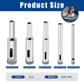 NCANRUI Glass Drill Bit Set- Drill Bits Glass Hole Saw Bottle Extractor Remover Tool. 