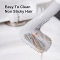 Golf Club Shaped Silicone Toilet Brush With Flexible Bristles. 