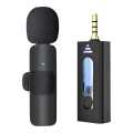 K35 Wireless 3.5mm Lavalier Lapel Microphone Omnidirectional Condenser Mic for Camera Speaker Smartphone. 
