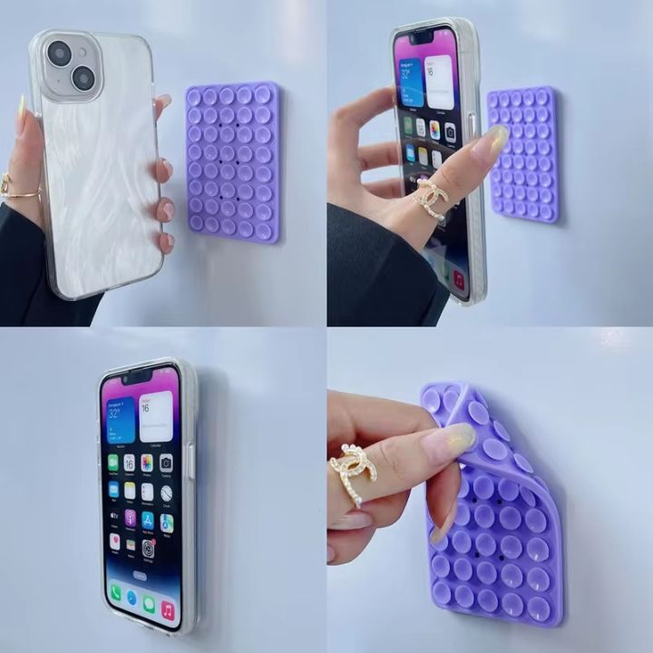 Silicone%20Suction%20Phone%20Case%20Mount%20%7C%20Double%20Sided%20Phone%20Suction%20Case%20%7C%20Anti%20Slip%20Strong%20Grip%20Sticky%20Stand%20for%20Smartphone%20%7C%20Reusable%20Silicone%20Phone%20Suction%20Case%20%7C%20Hands%20Free%20Phone%20Accessories%20Holder%20for%20TikTok,%20Youtube%20Reel,%20Selfies%20and%20Videos%20(Multicolor)%20-%20Image%202