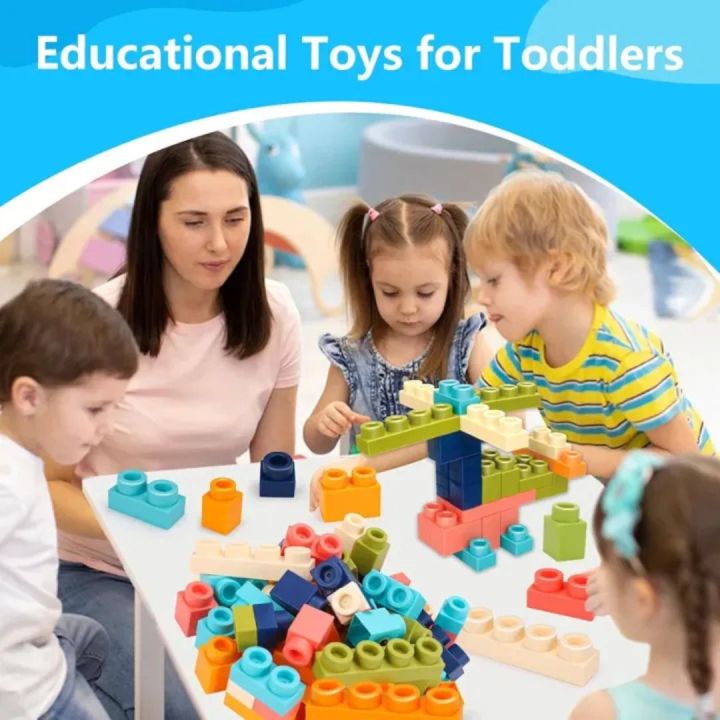 Soft%20Building%20Blocks%20for%20Toddlers%201-3%203-5%20Educational%20Sensory%20Block%20Set%20Stacking%20Toys%20for%201+%202%203%204%205%20Year%20Olds%20Baby%20Preschool%20Learning%20Toys%20Age%202-4%20Easter%20Toys%20Birthday%20Gifts%20for%20Kids%20Boys%20Girls%20-%20Image%202