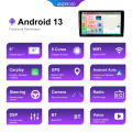 4G+64G CarPlay Android 13 Car Radio 9 Inch Universal 2 Din Car Multimedia Player Stereo GPS Wifi FM Bluetooth. 