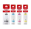 Original Canon GI-71 Inks Set For G3730, G3770, G3020, G3060, G2020, G1020 Printers  (PGBK, C, M, Y) All Four Inks. 