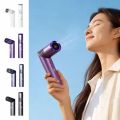 Low Noise Portable Mini Cooling Fans Lipstick Size Ice Compress Handheld Folding Fan Digital Display Pocket Neck Hanging Fan Outdoor Use. 