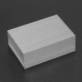 Large Aluminum Heatsink Heat Sink Radiator Cooling Fin for IC LED Power Amplifier. 
