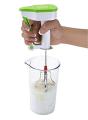 National Multipurpose Plastic and Stainless Steel Power Free Hand Blender (Multicolour). 