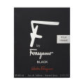 F by Ferragamo Black By Salvatore Ferragamo For Men Eau De Toilette Natural Spray, 3.4 Fl Oz/100 ml. 