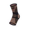 GOBYGO 1PCS Brace Sports Ankle Support Elastic Bandage Copper Compression Sleeves Unisex Gym Fiess Foot Protective Gear. 