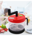 Multi-Function Food Processors Fruits,Vegetable Five BlADED kNIFE , 2000ML. 
