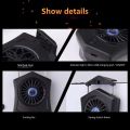Mobile Phone Cooler Portable Portable Portable Handheld Portable Radiator Black Abs White One Size. 