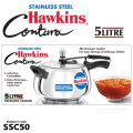 Hawkins SSC50 Classic Pressure Cooker - 5.0 Ltrs - Big Digital. 