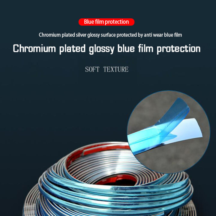 6mm*5m%20Exterior%20Car%20Chrome%20Body%20Strip%20Bumper%20Auto%20Door%20Protective%20Sticker%20Moulding%20Styling%20Trim%20Sticker%20Car%20Decoration%20Strip%20Tetuo%20-%20Image%203