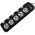 Heavy Duty Surge Protector 5 Port 16A 3000W(max) Individual Switch 3 Pin Socket Extension Multiplug  Extension Cord /Board. 