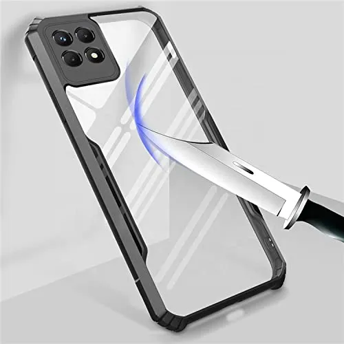 Realme%208i%20Case%20-%20Transparent%20Bumper%20Clear%20Back%20Cover%20-%20Image%203