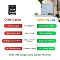 Swarn Jal (Model: A-AL) Tank Overflow & Empty Alarm, Cell Powered, Brass Sensors, 100% Shock Proof. 