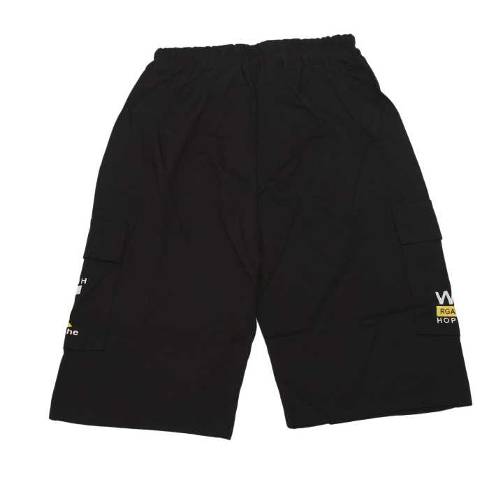 Black%20Cotton%20Side%20Printed%20Half%20Pant%20For%20Boy%20-%20Image%203