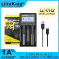 LiitoKala Lii-CH2 Li-ion Lithium Rechargeable Battery Smart Charger For 1.5V AA AAA 3.2V 3.7V 18650 21700 26650 26700 18350. 