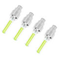 2/4Pcs Car Motorcycle Bicycle Tire Valve Caps Light LED Neon Flash Lamp Waterproof Universal Bike Wheel Lights Moto Accessories. 