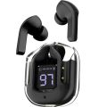 Bluetooth Ultrapods Earbuds, Aceflows ENC Noise Canceling Earbuds, HiFi Dual Stereo Microphone Mini in-Ear Earbuds Touch Control, LED Digital Display. 