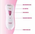 Kemei Km-290R Rechargeable Women Epilator Shaver. 
