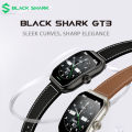 Black Shark GT3 ENC Bluetooth Calling Smart Watch I Display: 1.96'' Curved AMOLED Display I   Up to 10 Days Battery Life I Supports Chat GPT I  Unlimited AI Watch Face I  IP68 Water Resistance I Display Resolution 410x502 pixels. 