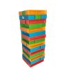 Colorful Jenga Blocks 45 Pieces Toy High Stack Jenga Blocks. 
