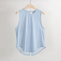 yoga mesh vest women's outerwear quick-drying clothes, running sports vests, cover-ups, sleeveless gym clothes, summer. 