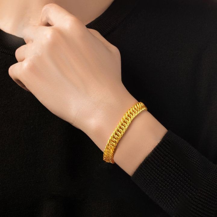 Sand%20gold%20jewelry,%20Fu%20Zitou%20boss%20bracelet,%20men's%20light%20luxury%20high-end%20design,%20versatile%20domineering%20simulation%20gold%20jewelry%20-%20Image%204