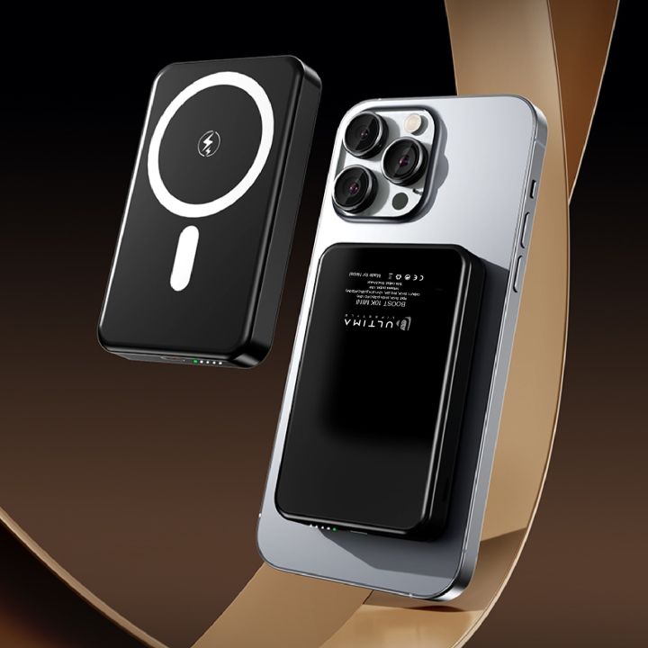 Ultima%20Boost%2010K%20Mini%2010000mAh%20Wireless%20Sleek%20&%20Compact%20Powerbank%20with%2022.5W%20Fast%20Charging,%20Magsafe%20Compatible,%20Supports%20PD,%20QC3.0,%202%20Way%20Charging%20Dual%20Ports%20Power%20bank%20for%20iPhone%20-%20Image%202