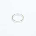 925 Sterling Silver/ Pure Silver Plain Ring For Unisex. 