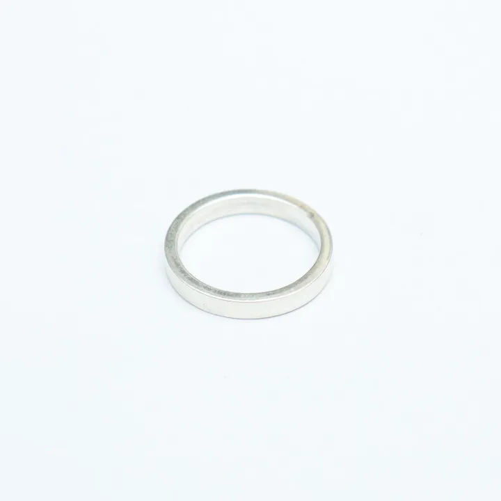 925%20Sterling%20Silver/%20Pure%20Silver%20Plain%20Ring%20For%20Unisex%20-%20Image%203