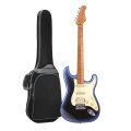 Smiger LG2 Pro Electric Guitar with  Bag, Blue. 