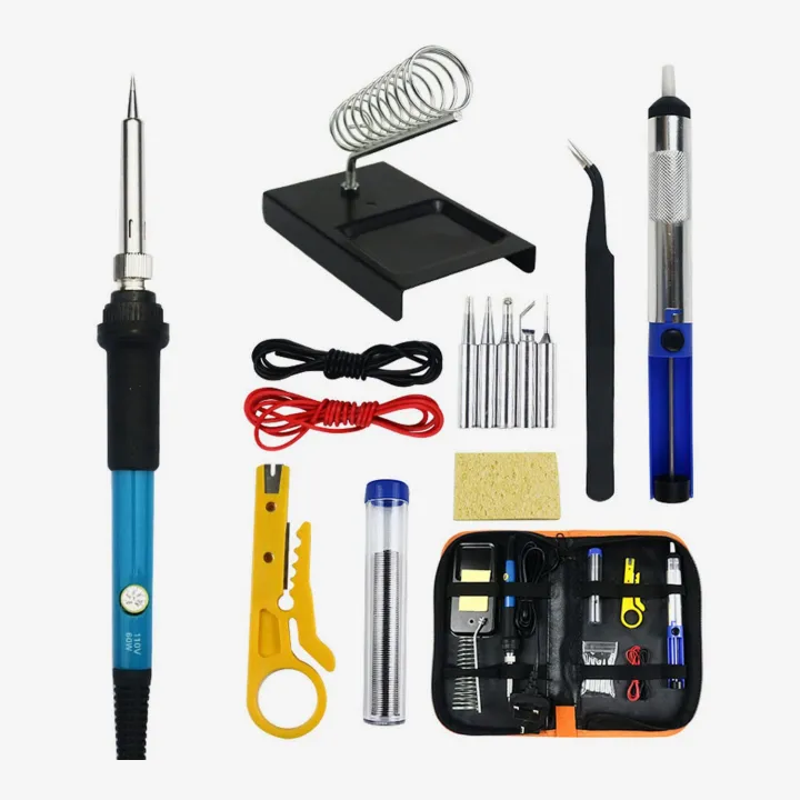 Soldering%20Iron%20Kit%2015%20In%201%2060W%20220V%20Adjustable%20Temperature%20Welding%20Tool%20with%20Solder%20Tip%20Wire%20Desoldering%20Pump%20Tweezers%20Stripper%20Cutter%20Tool%20Bag%20-%20Image%203