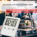 LED Digital Kitchen Electronic Timer Countdown Medication Reminder Kitchen Timer Portable. 