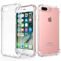 iPhone 7 Plus / 8 Plus Shockproof Transparent Back Cover - Transparent Shockproof TPU Case - Mobihub. 