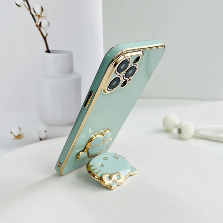 Hontinga%20for%20Tecno%20Pova%205%20Pro%205G%20Back%20Cover%20With%20Kitty%20Mirror%20Folding%20Bracket%20Soft%20Silicone%20Phone%20Case%20-%20Image%205