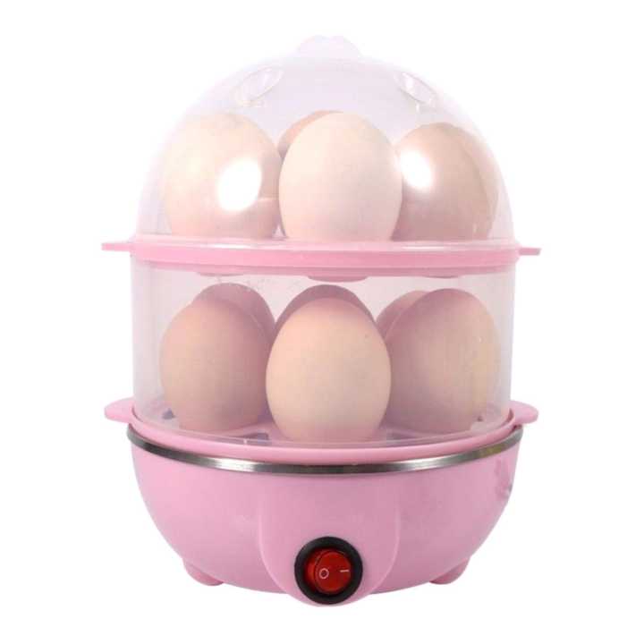 Double Layer Egg Boiler Electric Cooker.