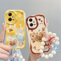 For Xiaomi Redmi Note 12 Pro+ 5G Phone Case 3D Cute Animal Cartoon Patterns + Beautiful Flower Bracelet Soft Case. 