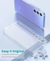 Back Case for Samsung Galaxy A55 5G Crystal Soft Clear | Shockproof Design | Transparent Soft Phone Back Cover. 
