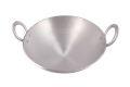 Set of 3 Pure Aluminium Kadhai/Kadai/Frying Pan for Cooking Deep Fry Combo of 3 Kadai 2 Litre + 3 Litre + 4 Litre. 