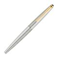 Parker Galaxy Stainless Steel Gold Trim Roller Ball Pen. 