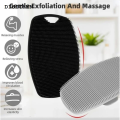 DISICHEN Portable 1pc Soft Silicone Exfoliating Brush Cleanser Body Cleansing Scrubber Shower Gentle Massage Bath Brush For Men. 