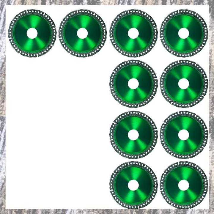 Indestructible Disc 4 Inch Indestructible Disc Cutting Discs for Angle Grinders 7/8inch (Model 125) 10PCS