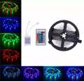 SMD 5M Strip Multicolored Led Strip Lights USB Powered With Remote. 