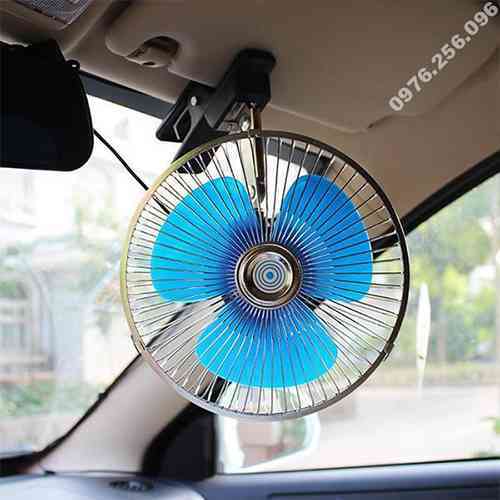 Car Vehicle Oscillating Fan 8Inch Dc 12V With Clip Clamp