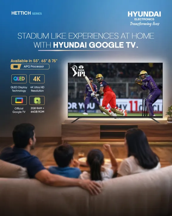 Hyundai%2075%20Inch%20QLED%204K%20UHD%20Google%20Smart%20TV%20%7C%20Android%2014%20%7C%20Dolby%20Audio%20%7C%2064GB%20Storage%20%7C%20Bluetooth%205.1%20%7C%20Frameless%20Smart%20Television%20-%20Image%207