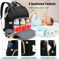 Baby 2 In 1 Nursing Diaper Bag With travel Sleeping Bag. 