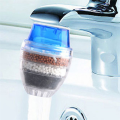 12PCS Faucet Filter 5 Layers for Home Water Purifier Filter Activated Carbon Filtration Tap Water Mini Faucet Filter. 